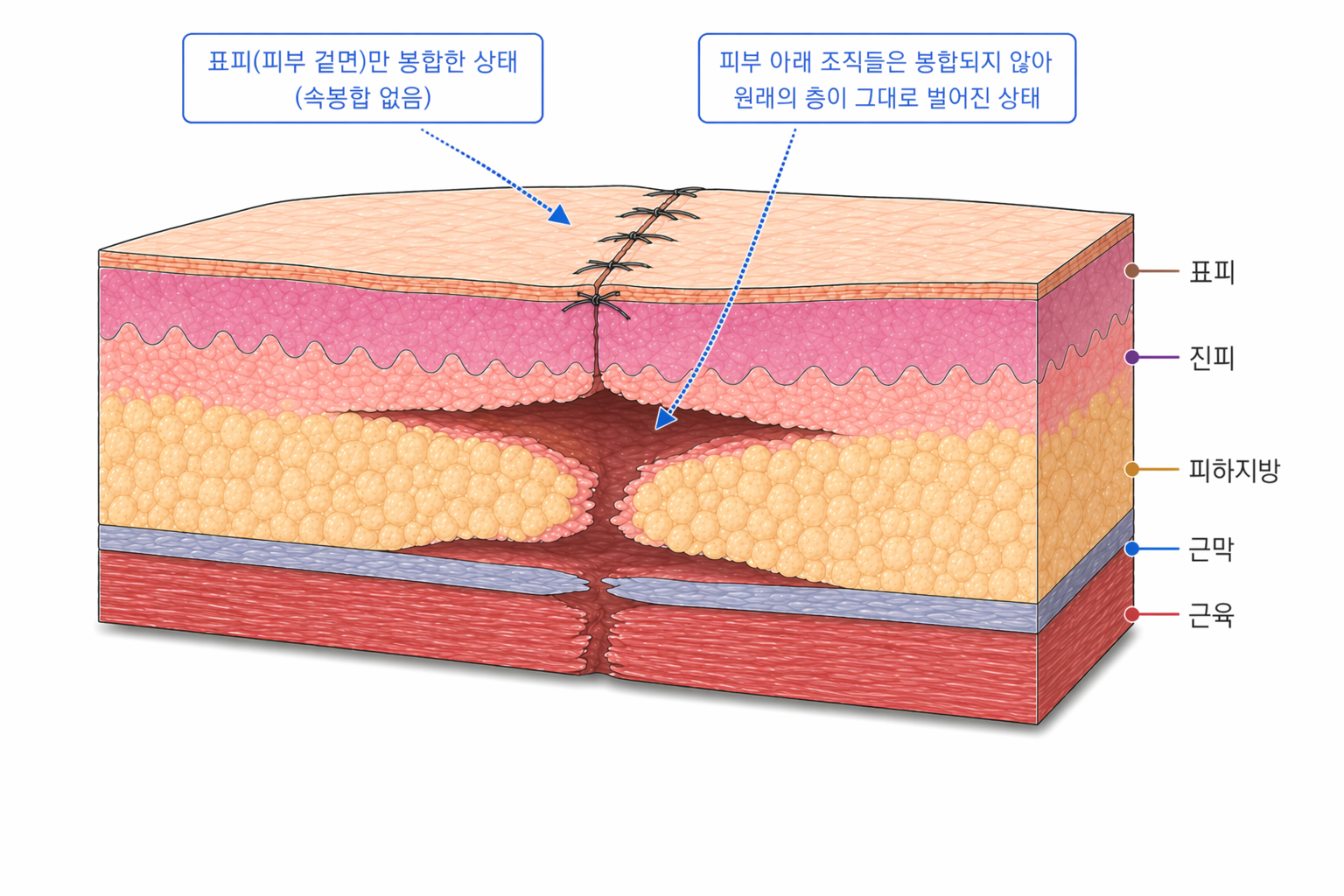 속봉합 전